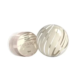 New Scratch Gel Beige Veganer Nagellack|Nagelkunst