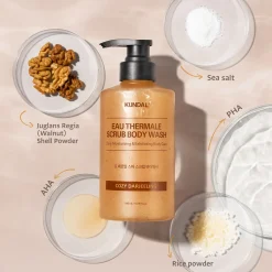 Clearance Scrub Body Wash Leather Iris Everything Shower|Hautprobleme