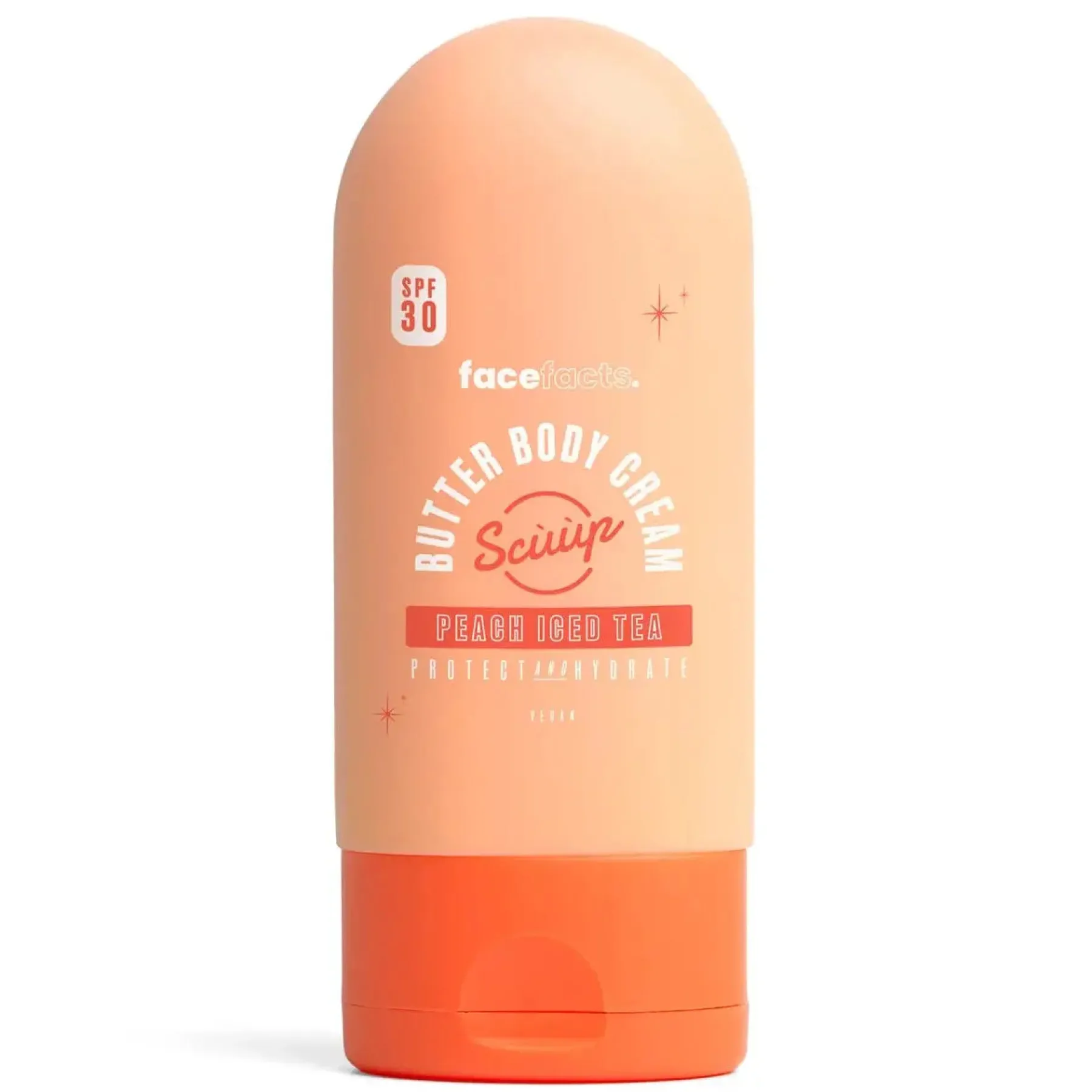 Discount Scuup Peach Iced Tea SPF30 Butter Body Cream Everything Shower|Vegan Tanning