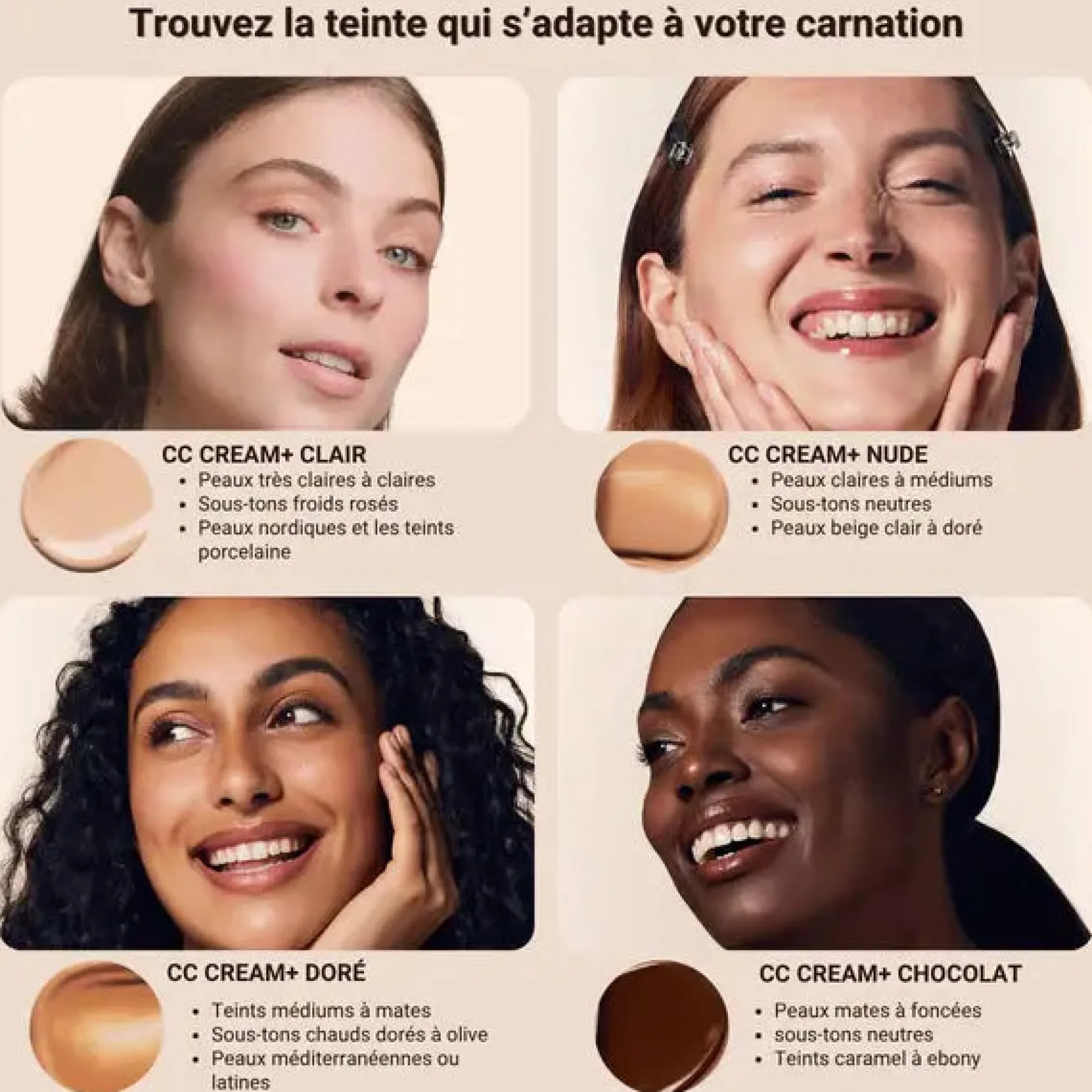 Secret De Maquilleurs CC+ Doré Feuchtigkeitscremes|Hautprobleme