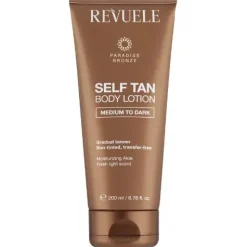 Self Tan Body Lotion Medium to Dark Vegan Pflege|Vegan Tanning