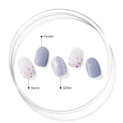 Discount Semi Cured Gel Nail Strips N Afterglow 3. Nail Wraps|Korean Nails