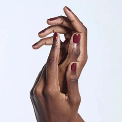 Hot Semi Cured Gel Nail Strips N Classic Burgundy 3. Nail Wraps|Korean Nails
