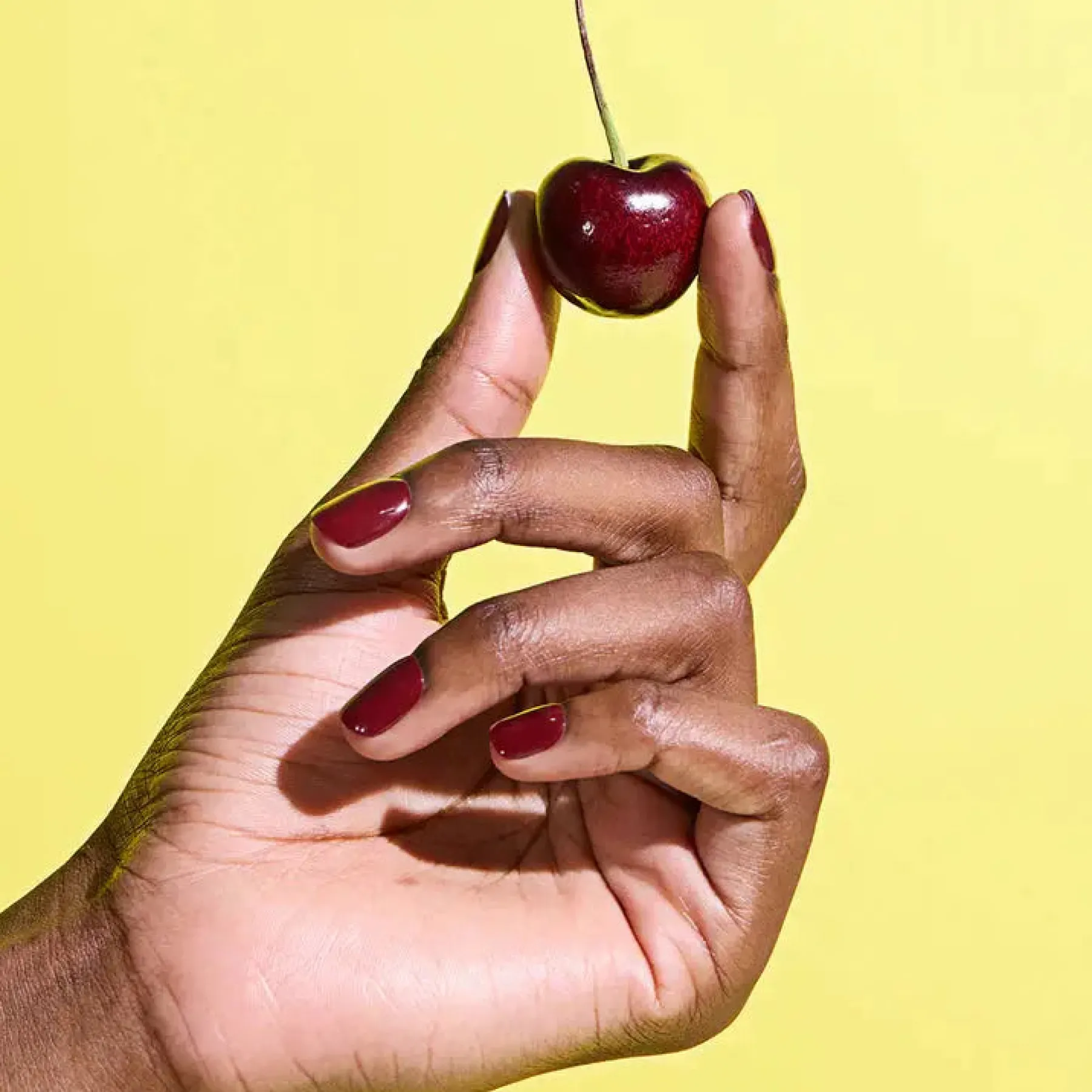 Hot Semi Cured Gel Nail Strips N Classic Burgundy 3. Nail Wraps|Korean Nails