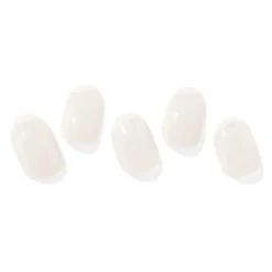 Semi Cured Gel Nail Strips N Cream Cotton 3. Nail Wraps|Korean Nails