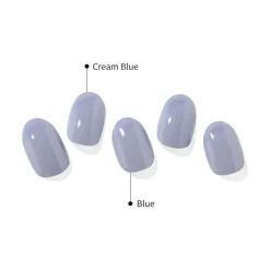 Outlet Semi Cured Gel Nail Strips N Cream Cloud 3. Nail Wraps|Korean Nails