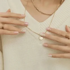 New Semi Cured Gel Nail Strips N Perle De Coco 3. Nail Wraps|Korean Nails