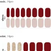 Online Semi Cured Gel Nail Strips N Rosewood 3. Nail Wraps|Korean Nails