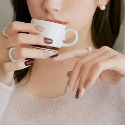 Semi Cured Gel Nail Strips N Roasting 3. Nail Wraps|Korean Nails