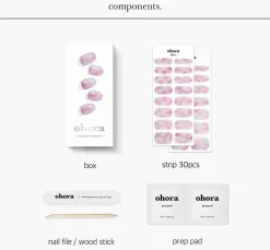 Outlet Semi Cured Gel Nail Strips N Unicorn Dream 3. Nail Wraps|Korean Nails