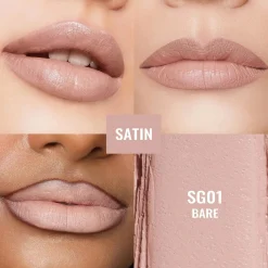 Sensual Glow Lipstick SG01 Bare Lippenstift|Veganer Lippenstifte