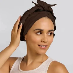 Hot Set & Flow Heatless Curling Headband Chocolate Brown Haarprobleem