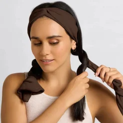 Hot Set & Flow Heatless Curling Headband Chocolate Brown Haarprobleem