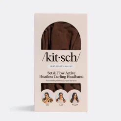 Hot Set & Flow Heatless Curling Headband Chocolate Brown Haarprobleem