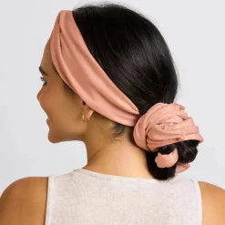 Hot Set & Flow Heatless Curling Headband Terracotta Haarprobleem