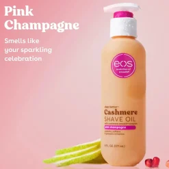 Outlet Shea Better Cashmere Shave Oil Pink Champagne Vegan Pflege|Hauptzutat