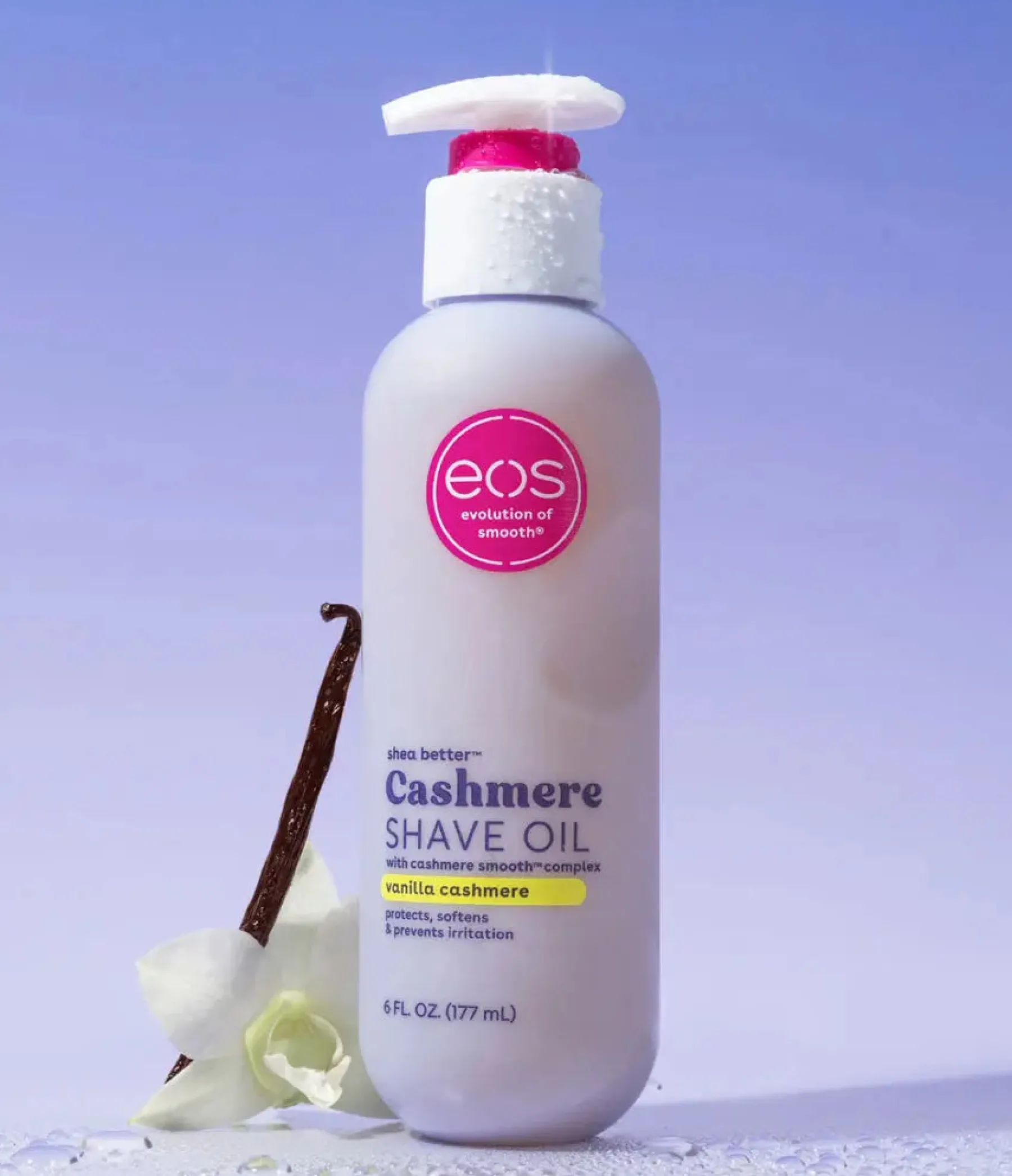 Shea Better Cashmere Shave Oil Vanilla Cashmere Vegan Pflege|Scent Layering Vanilla