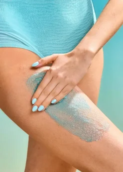 Best Shea Sugar Scrub Blue Musk Körperpeelings|Everything Shower
