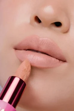 Hot Shiny Trap Lipstick Cowgirl Suede Lippenstift|Veganer Lippenstifte