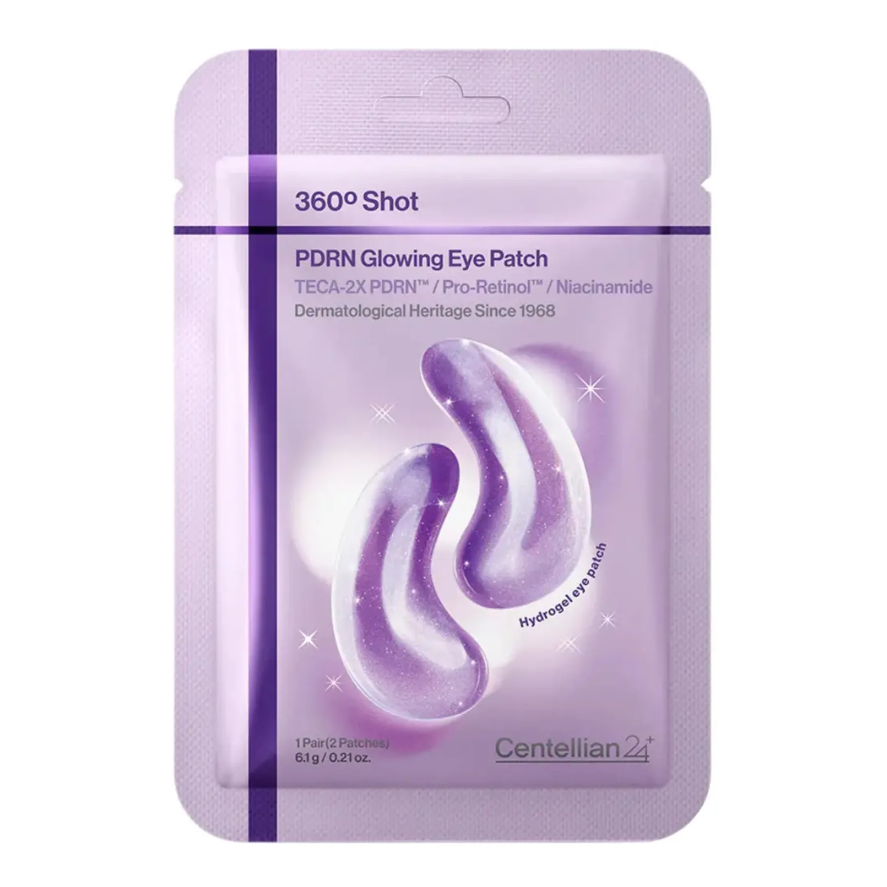 Hot 360º Shot PDRN Glowing Eye Patches Hauptzutat|Gesichtsmasken