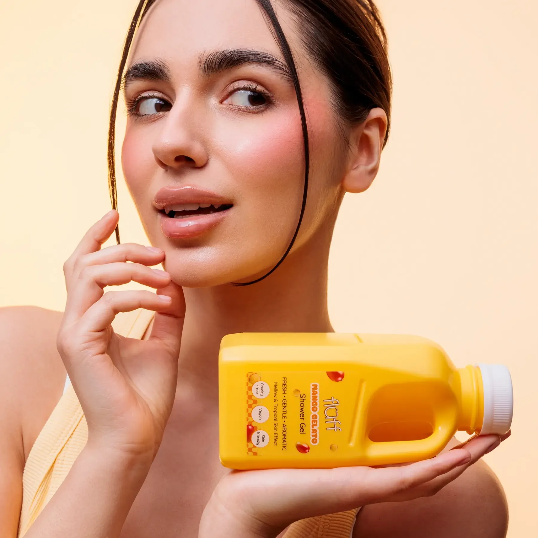 Discount Shower Gel Mango Gelato Vegan Pflege|Hautprobleme