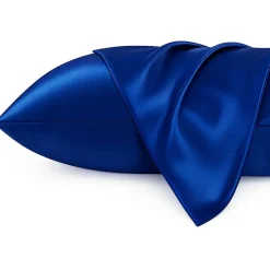 Best Silky Satin Pillowcase Dark Blue Curly & Coily Accessories|Kopfkissenbezüge