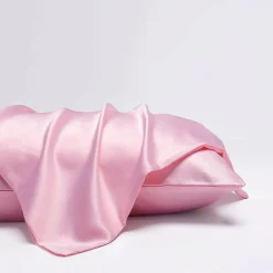 Hot Silky Satin Pillowcase Pink Kopfkissenbezüge|Kopfkissenbezüge