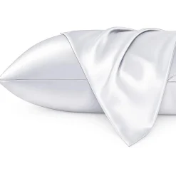 Sale Silky Satin Pillowcase Silver Grey Curly & Coily Accessories|Kopfkissenbezüge