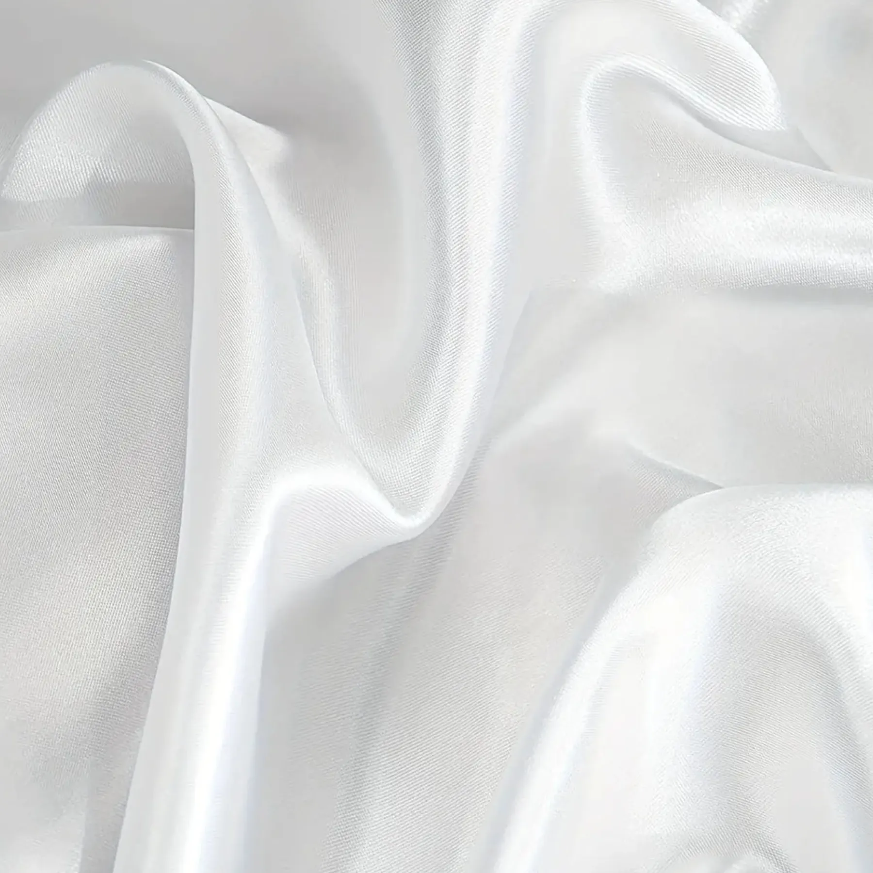 Hot Silky Satin Pillowcase White Kopfkissenbezüge|Kopfkissenbezüge