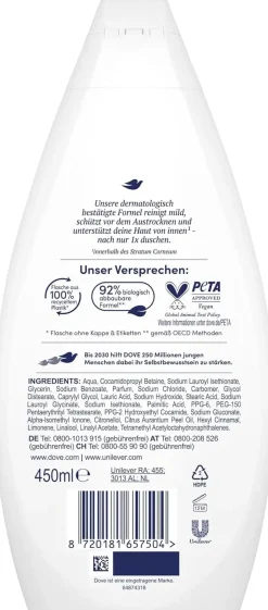 Hot Silky Velvet Shower Gel Everything Shower|Vegan Pflege