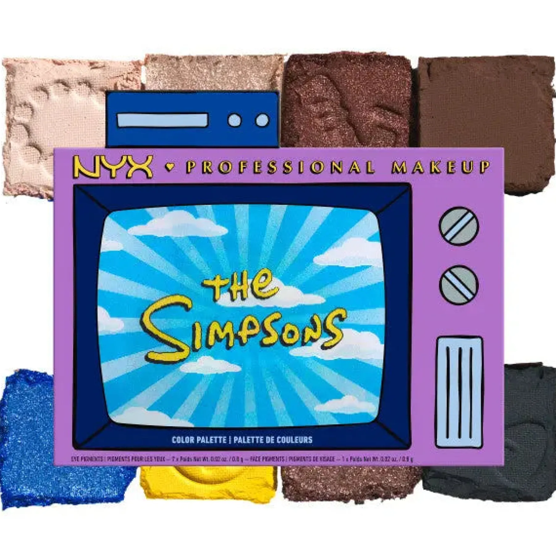 Outlet Simpson Family Eyeshadow Palette Lidschatten|Vegane Lidschatten