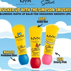 Simpson Smushy Blurred Finish Matte Lip Balm Maggie Peekaboo Blue Vegan Pflege|Lippenbalsam