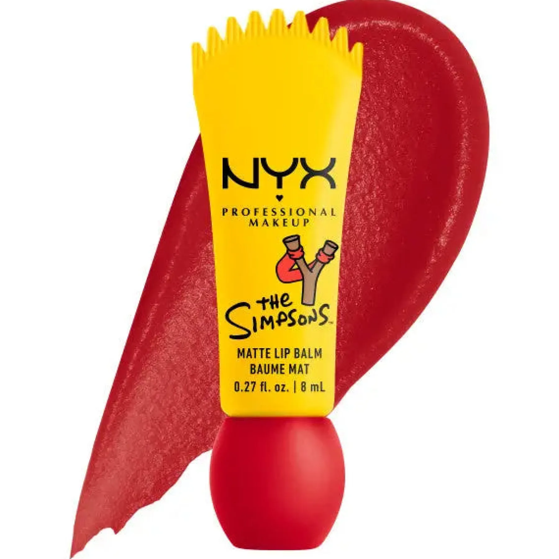 Clearance Simpson Smushy Blurred Finish Matte Lip Balm Bart Rebel Red Vegan Pflege|Lippenbalsam