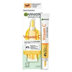 New SkinActive Glow Booster Oogcreme Vegan Pflege|Hauptzutat