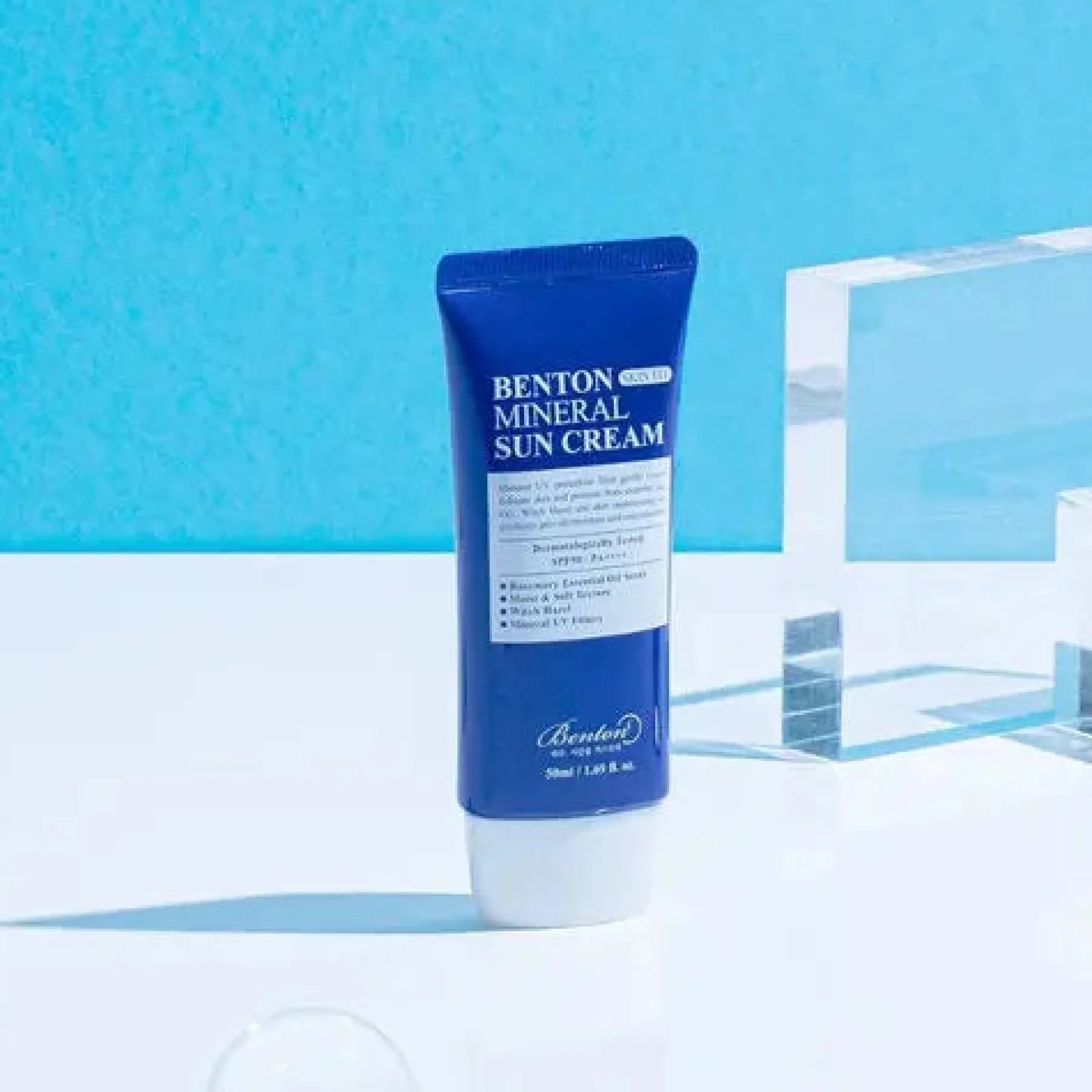 Outlet Skin Fit Mineral Sun Cream SPF50 Mineral|Hauptzutat