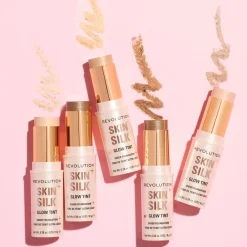 Clearance Skin Silk Glow Tint Sheer Foundation Stick Dark Neutral Cool Foundation