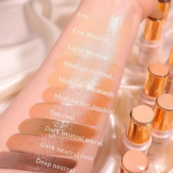 New Skin Silk Glow Tint Sheer Foundation Stick Medium Tan Warm Foundation