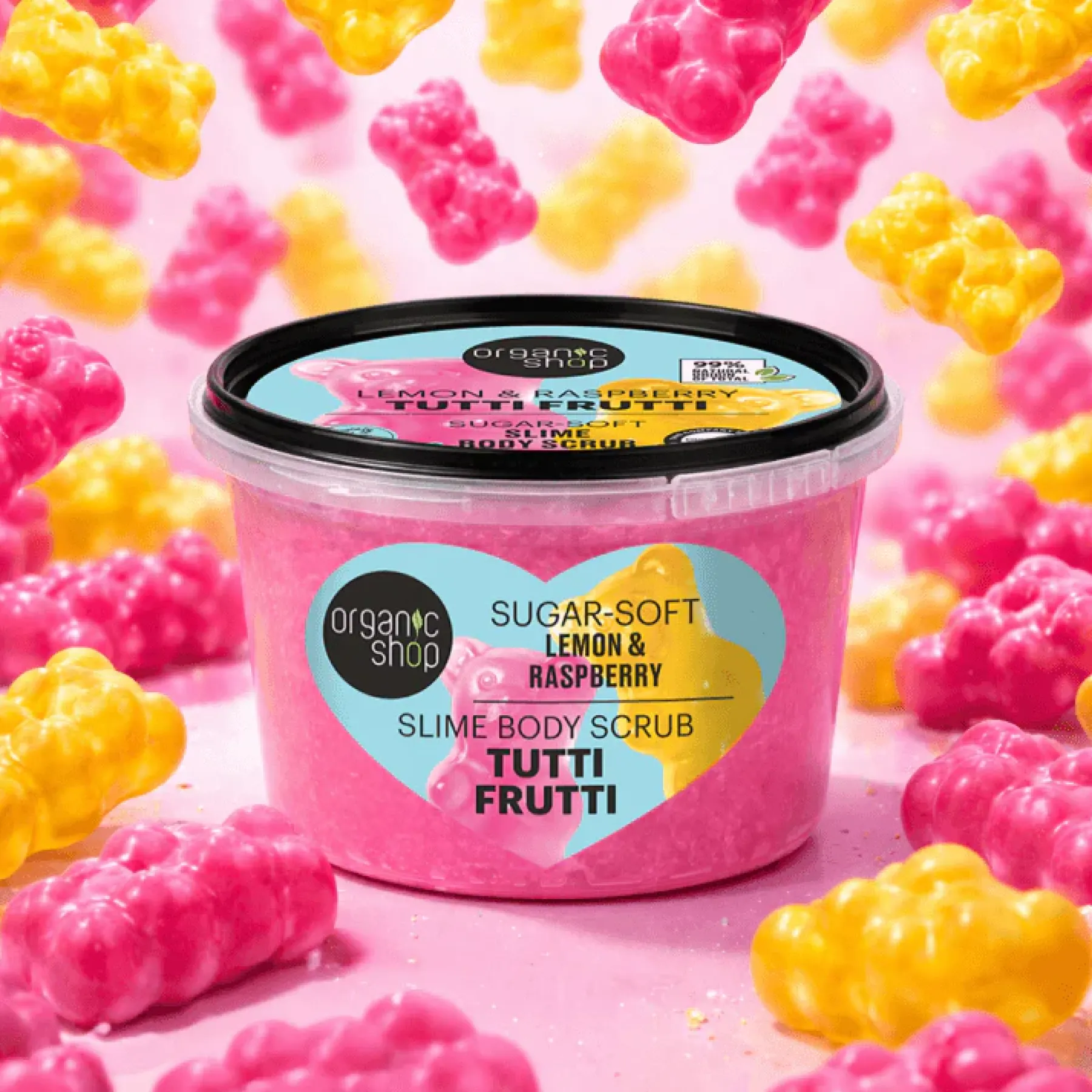Online Slime Scrub Candy Tutti Frutti Körperpeelings|Everything Shower