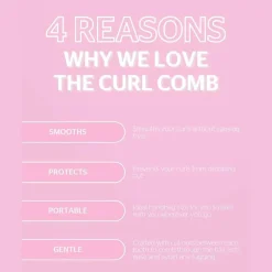 New Smoothing Curl Comb 10. Kämme & Bürsten|Haarprobleem