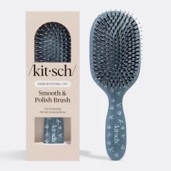 New Smooth & Polish Brush Coastal Blue Print Haarprobleem|Haarborstels & Kammen