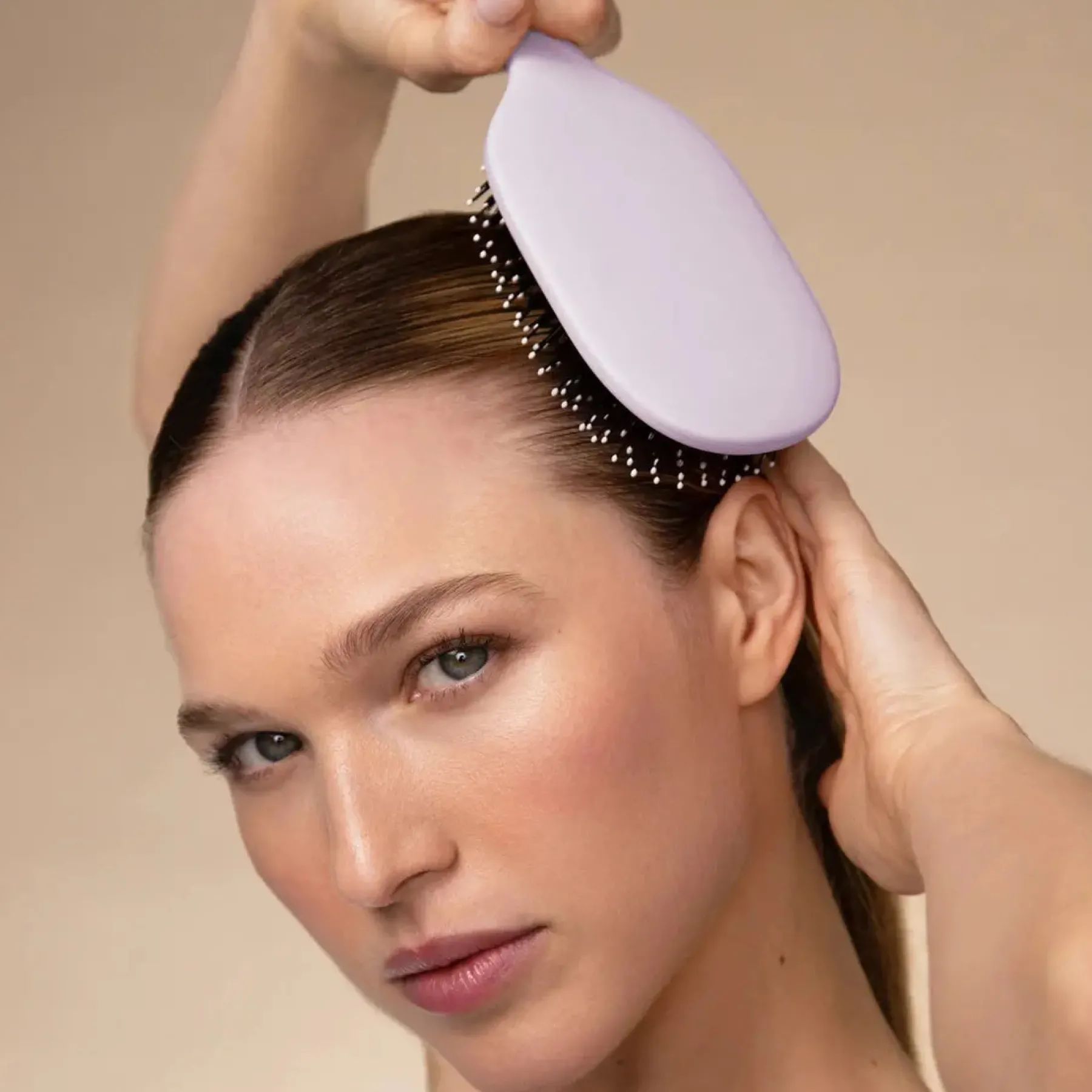 Online Smooth & Polish Brush Soft Violet Haarprobleem|Haarborstels & Kammen