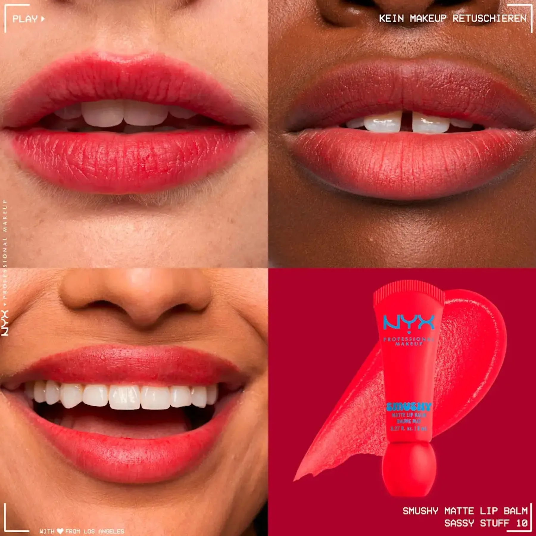 Sale Smushy Matte Lip Balm Sassy Stuff Vegan Pflege|Lippenbalsam