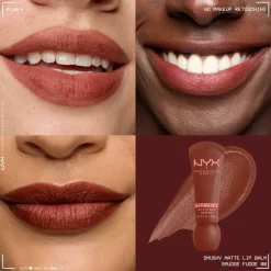 Online Smushy Matte Lip Balm Smudge Fudge Vegan Pflege|Lippenbalsam