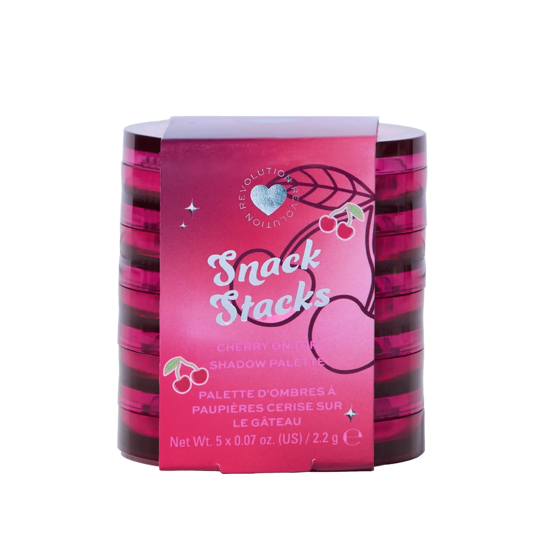 New Snack Stacks Shadow Palette Cherry On Top Lidschatten|Vegane Lidschatten