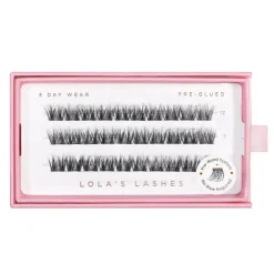 Clearance Soft Definition Single Length Pre-glued Lashes 12 mm Medium Künstliche Wimpern