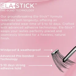 Clearance Soft Definition Single Length Pre-glued Lashes 12 mm Medium Künstliche Wimpern