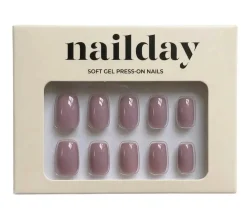 Outlet Soft Gel Press-On Nails Dusty Rose Künstliche Nägel