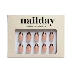 Outlet Soft Gel Press-On Nails Glamour Künstliche Nägel|Veganer Nagellack