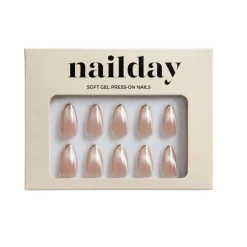 New Soft Gel Press-On Nails Gold Digger Künstliche Nägel|Veganer Nagellack