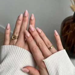 Hot Soft Gel Press-On Nails Golden Hour Künstliche Nägel